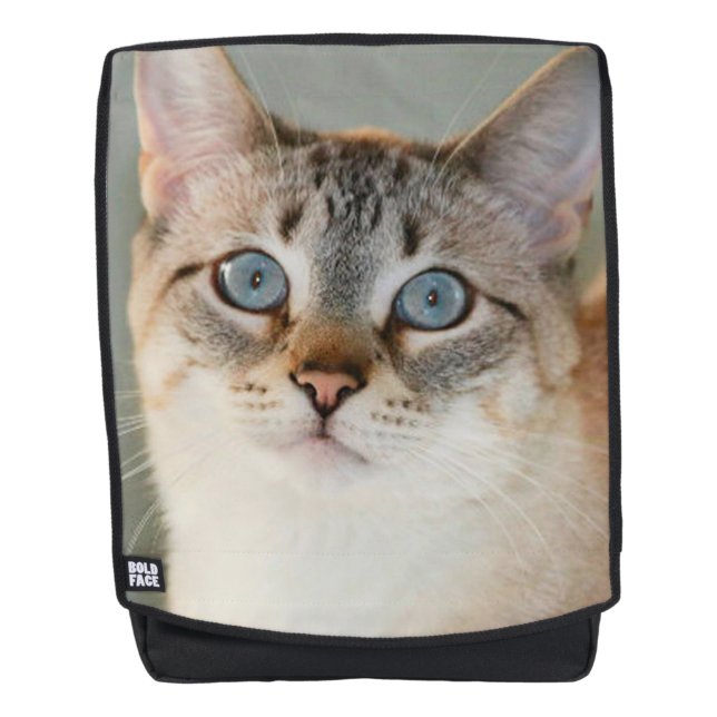 Mochila Lynx Point Siamese Cat (Anverso)