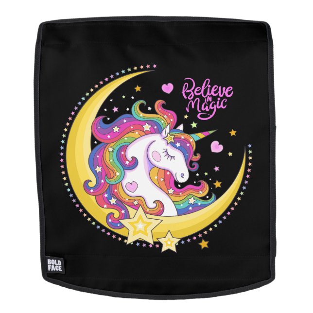 Mochila mágica de Unicorn #3 cara (Cara extraíble)