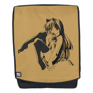 Mochila Manga, Gata Neko Chica Gato Anime Loli Esclava Moc