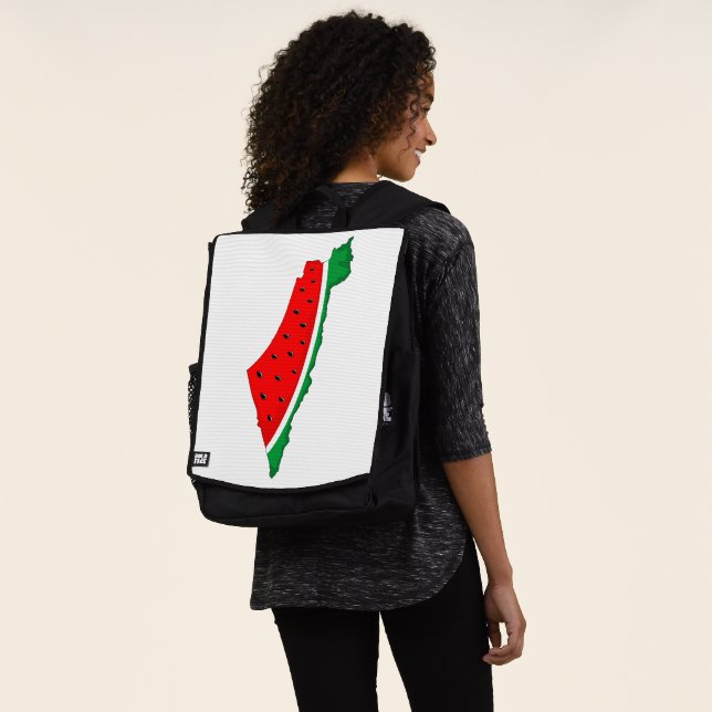 Mochila Mapa de Palestina sandía símbolo de la libertad (Puesto)