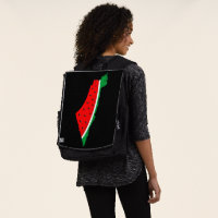 Mapa de Palestina sandía símbolo de la libertad