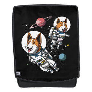 Mochila Mascota cósmico de perro astronauta del espacio d