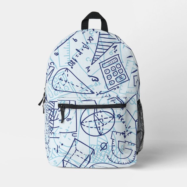 Mochila Math Drawstring (Anverso)