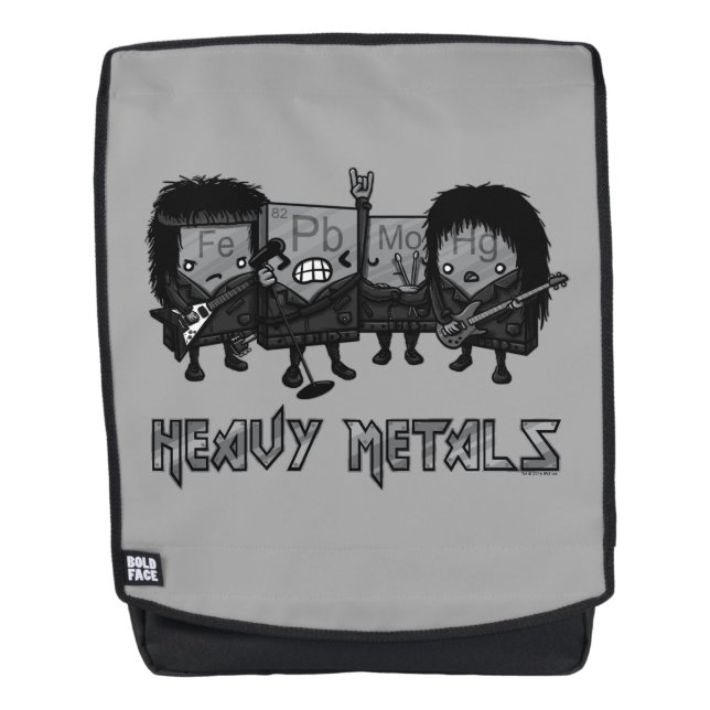 Mochila Metales pesados (Anverso)