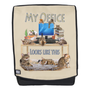 Mochila Mi oficina se ve así