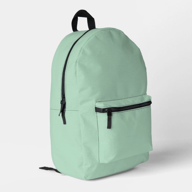 Mochila Minimalista Mint Green (Esquina izquierda trasera)