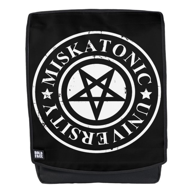 Mochila Miskatonic U (Anverso)