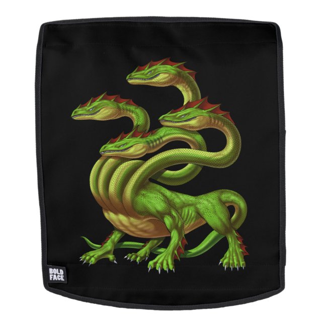 Mochila Mitología griega Hydra (Cara extraíble)