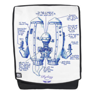 Mochila Modelo negrita de Flyology Jetpack
