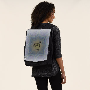 Mochila Monograma de fuente Amazone A