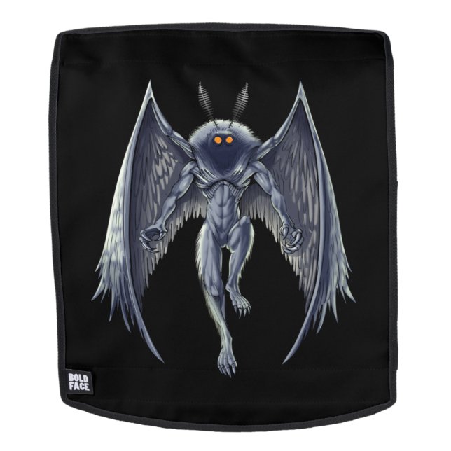 Mochila Mothman Cryptid Creature (Cara extraíble)