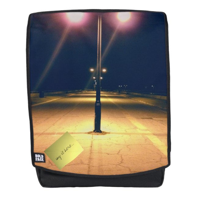 Mochila Muelle de White Street, Key West (Anverso)
