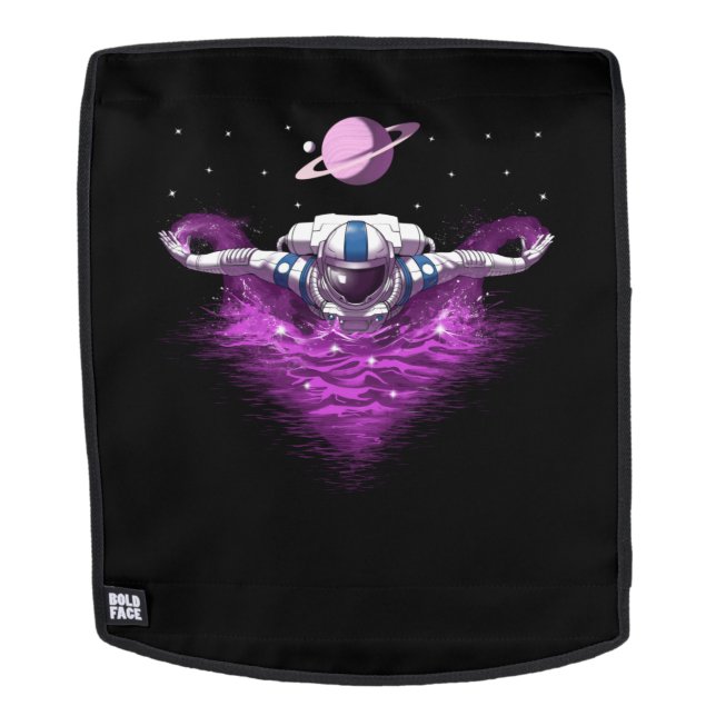 Mochila Nadador astronauta espacial (Cara extraíble)