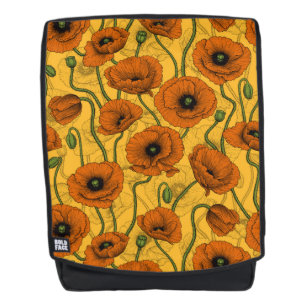 Mochila Naranja Poppies