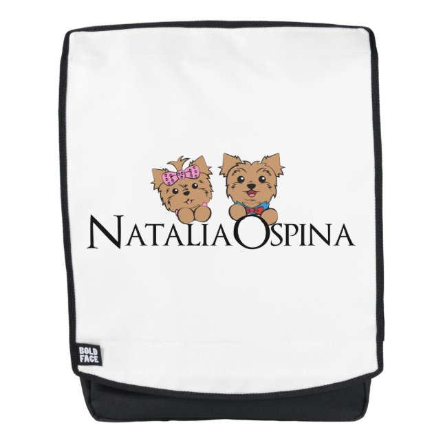 Mochila Natalia Ospina Acevedo "Mellow & Alana" (Anverso)
