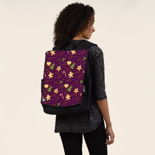 Mochila navideña de Feliz Navidad #2 (Puesto)