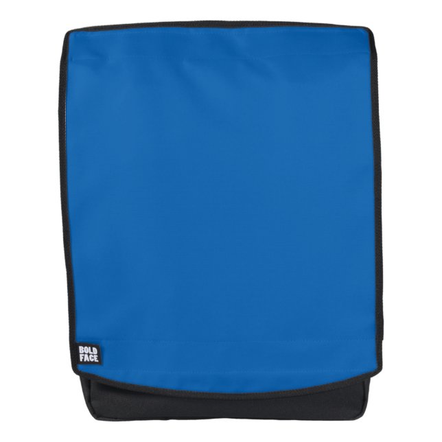 Mochila Negra Cara Fuerte (Anverso)