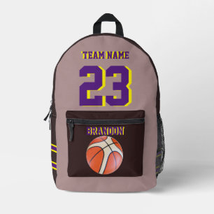 Mochila niños niños baloncesto deportes Senior Nig