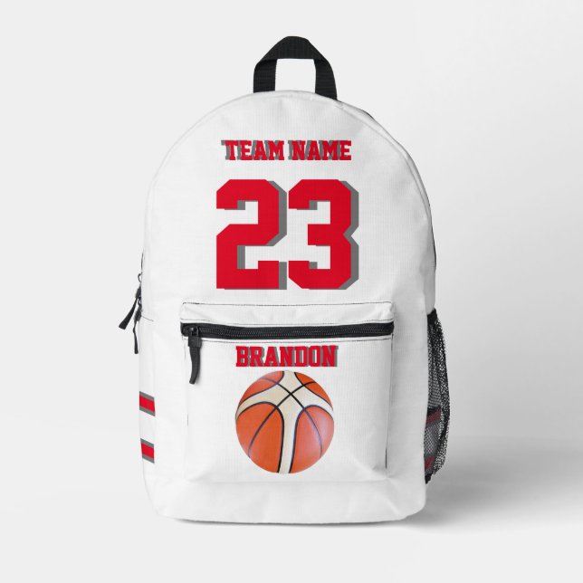 Mochila niños niños baloncesto deportes Senior Nig (Anverso)