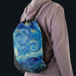 Mochila Noche estrellada de Van Gogh,<br><div class="desc">La famosa pintura de Vincent Van Gogh,  Noche Starry.</div>