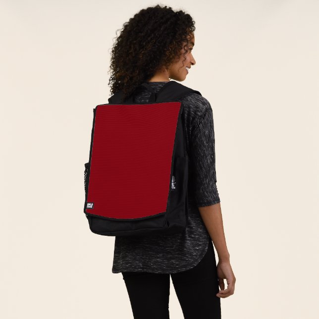 Mochila Obra de arte personalizada para añadir fotos Borgo (Puesto)