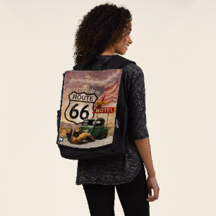 Mochila Obtén tus Kicks en la Ruta 66
