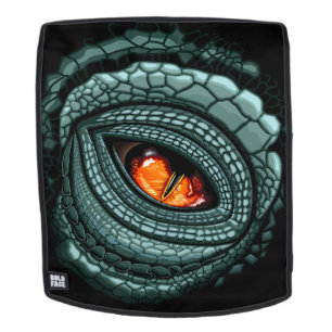 Mochila Ojo de depredador reptil primitivo