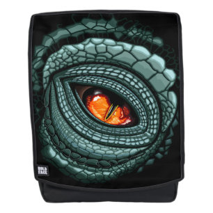 Mochila Ojo de depredador reptil primitivo