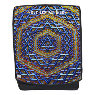 Mochila Ornate Metallic Magen David