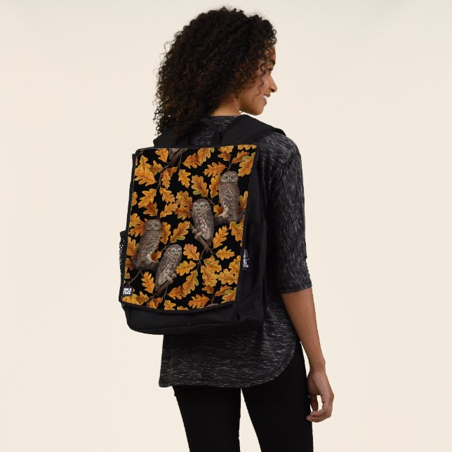 Mochila Ovejas de otoño en negro (Puesto)