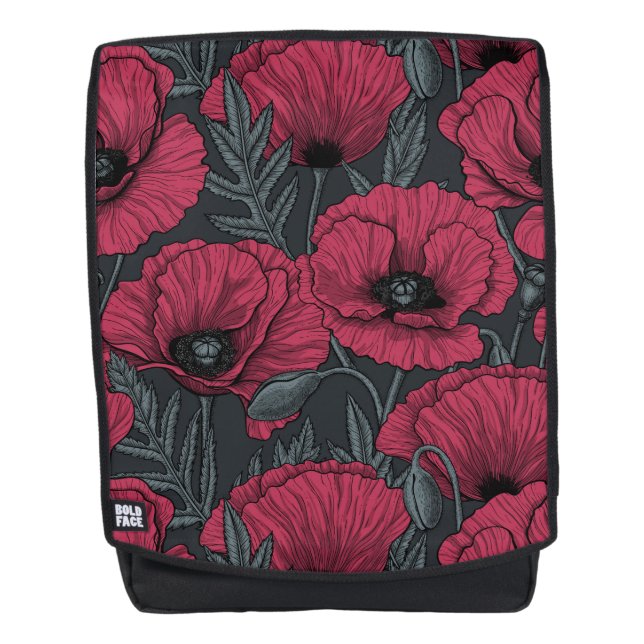 Mochila Paquetes en Viva Magenta (Anverso)
