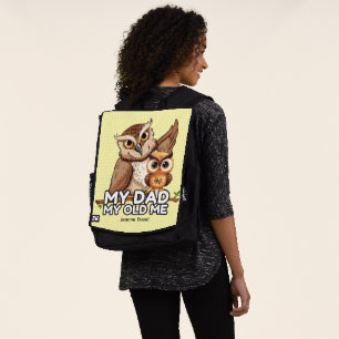 Mochila para adultos : Mi papá mi viejo (amarillo)