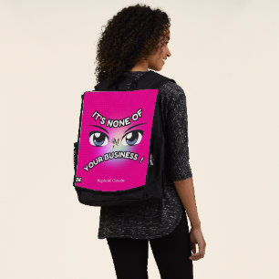 Mochila para adultos : Ninguna tuya (rosa)