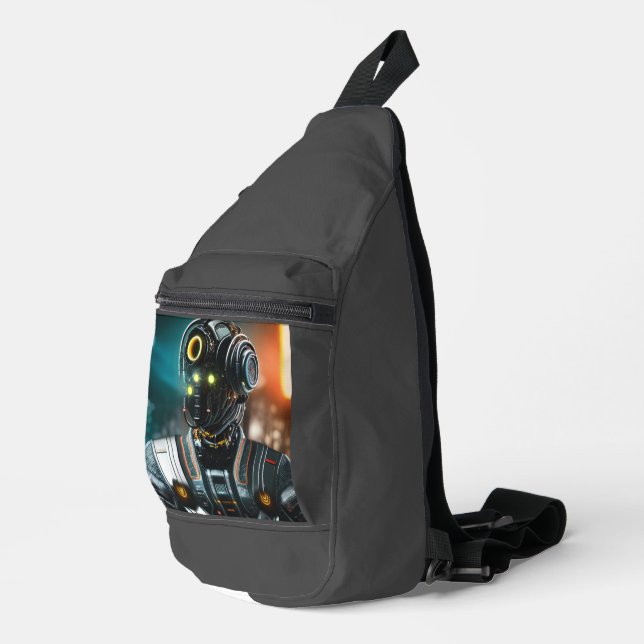 Mochila para bolsos de eslinga Robot 3 (Esquina derecha)