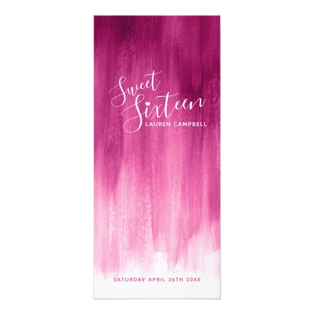 Mochila para cremallera de 16 menús de arte degrad (Frente)