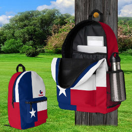 Mochila Patriótica de Bandera de Texas, Estados Un