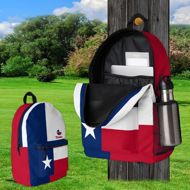 Mochila Patriótica de Bandera de Texas, Estados Un (Subido por el creador)
