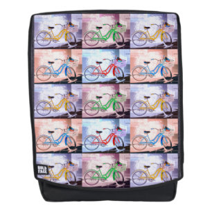 Mochila Patrón de bicicleta de Key West
