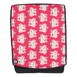 Mochila Patrón de cerdo de Personalizado de danza corta