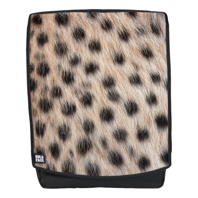 Mochila Patrón de Guepardo (Anverso)