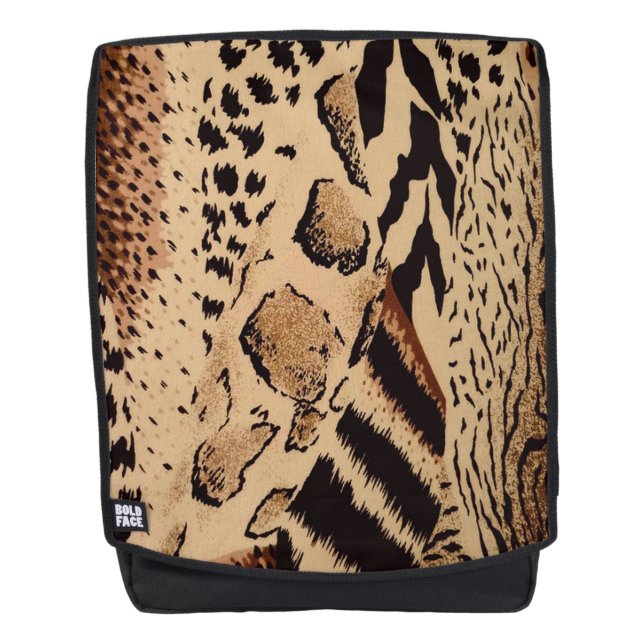 Mochila Patrón de guepardo (Anverso)