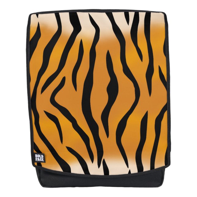 Mochila Patrón de Tigre (Anverso)