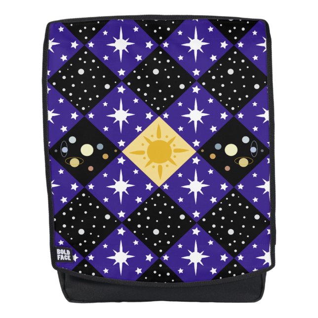 Mochila Patrón Espacial (Anverso)