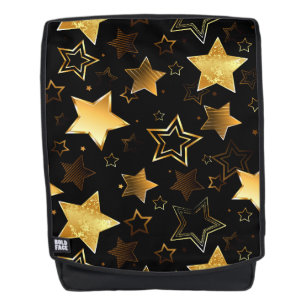 Mochila Patrón sin foco con las estrellas doradas