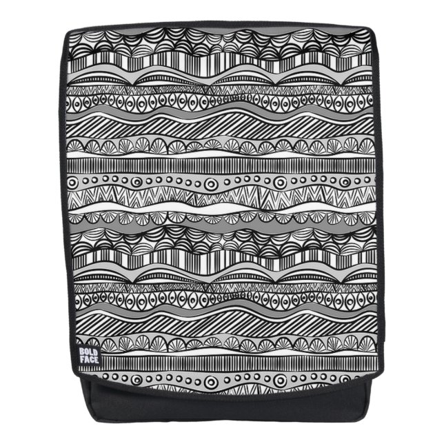 Mochila Patrón Tribal (Anverso)