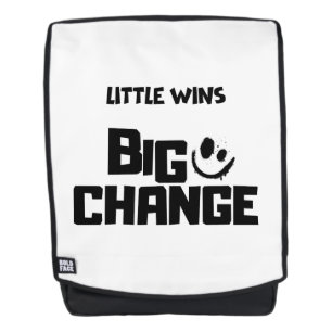 Mochila Pequeñas Victorias Gran Cambio - Minimalista Motiv