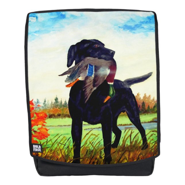 Mochila Perro de caza (Anverso)