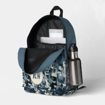 Mochila personalizada de camuflaje urbano
