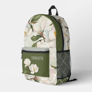 Mochila personalizada Magnolia Blooms