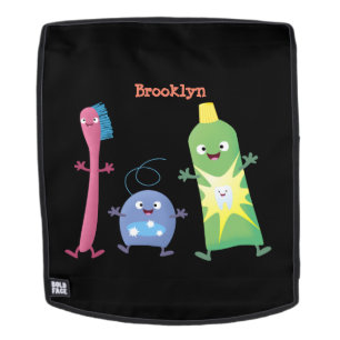 Mochila Personalizado de hilo dental de cepillo de dientes
